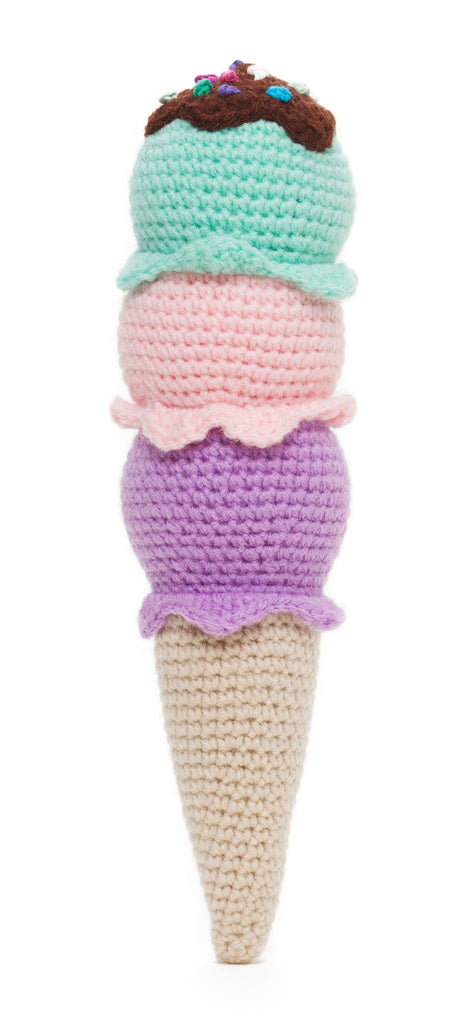 Ice Cream Amigurumi Crochet Toy by lily&puka