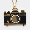 Camera Pendant Necklace by Yellow Owl Workshop