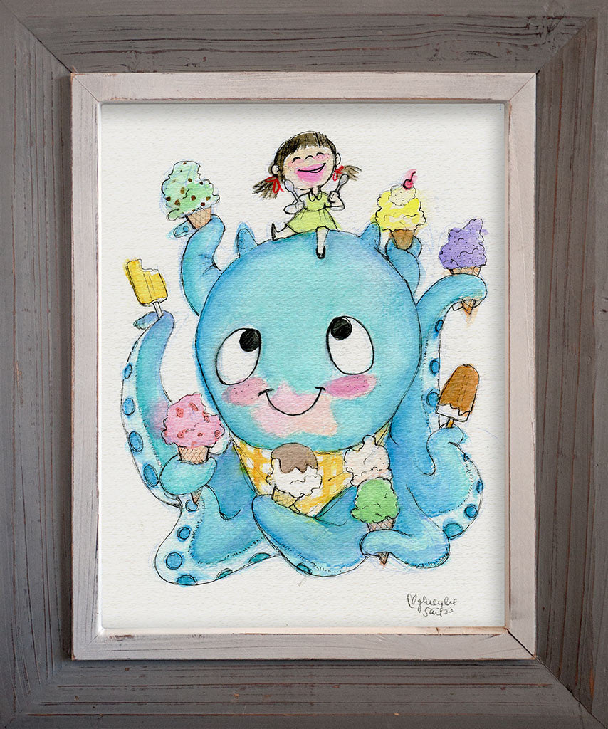 Ice Cream Buddies by Genevieve Santos