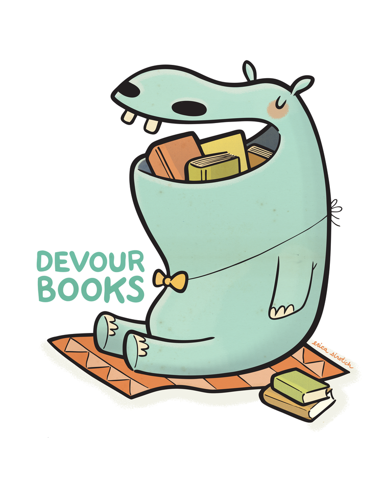 Devour Books Print by Cuddlefish Press