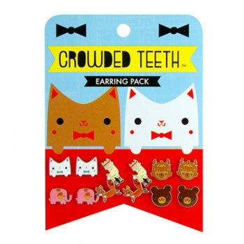 Animals Earring Set by Crowded Teeth