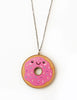 Donut Wood Necklace by Unicorn Crafts