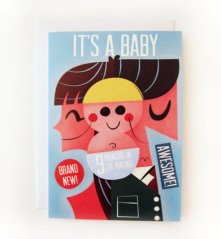 It's A Baby Card by Pintachan