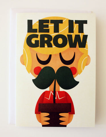 Let It Grow Card by Pintachan