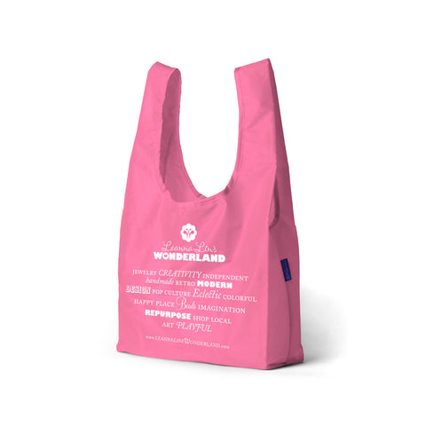 Leanna Lin's Wonderland Reusable Bag in Pink