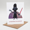 Deadly Affection Darth Vader Card by Genuine HAHA